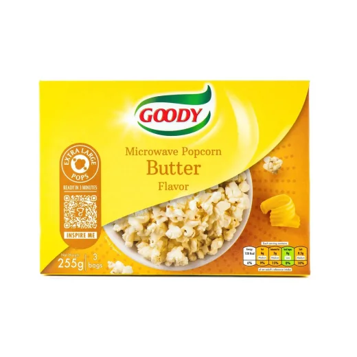 Goody Microwave Pop Corn Butter Flavour 255g