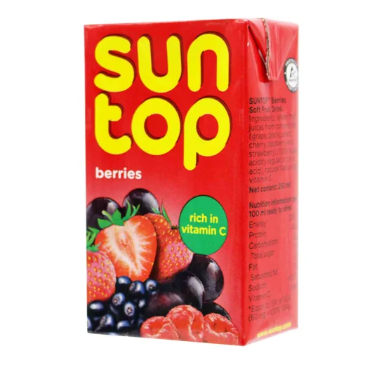 sun top berry Mix Flavor 250ml