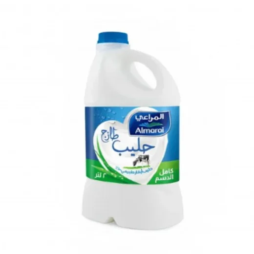 Almarai Fresh Milk Full Fat 2 Liters – Rich in Calcium & Vitamin D
