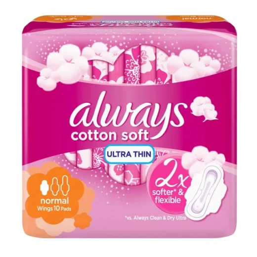 Always Cotton Soft 10 Pads