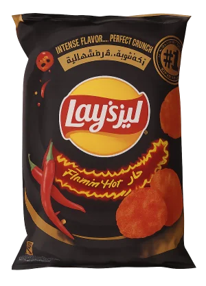 Lays Flaming Hot Potato Chips 155g