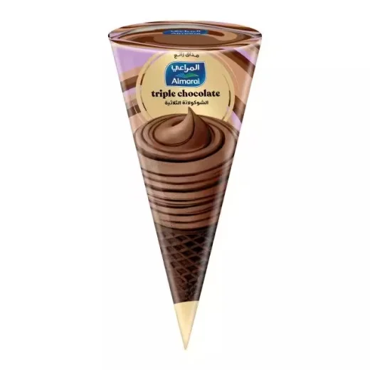 Almarai Vanilla & Chocolate  Ice Cream Cone