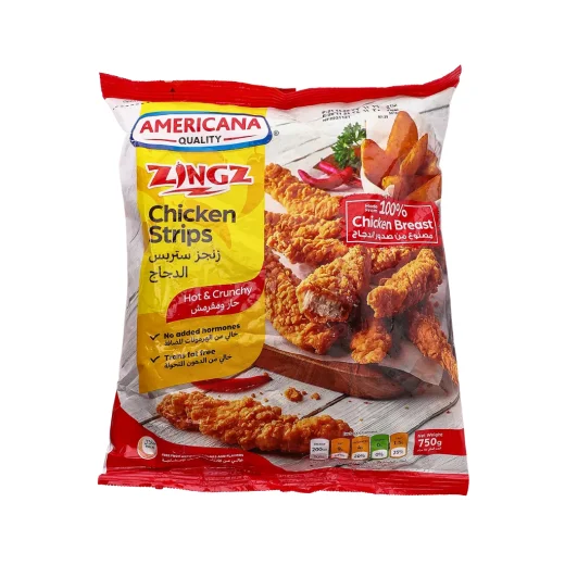 Americana Zingz Chicken Strips 750 g